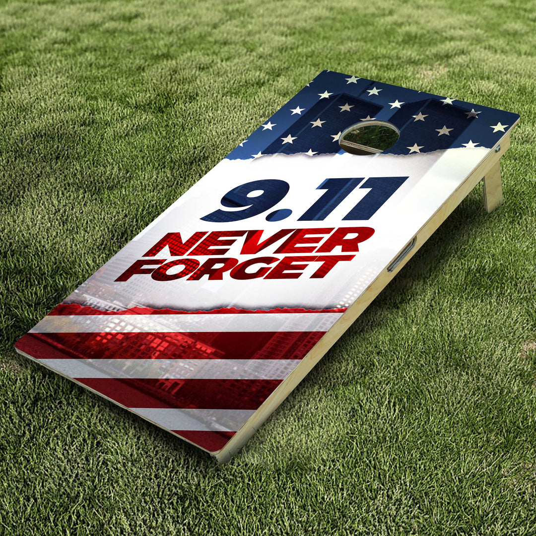 911 Never Forget 2 Cornhole Boards
