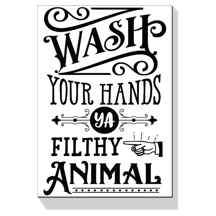 Wash Your Hands Wall Art