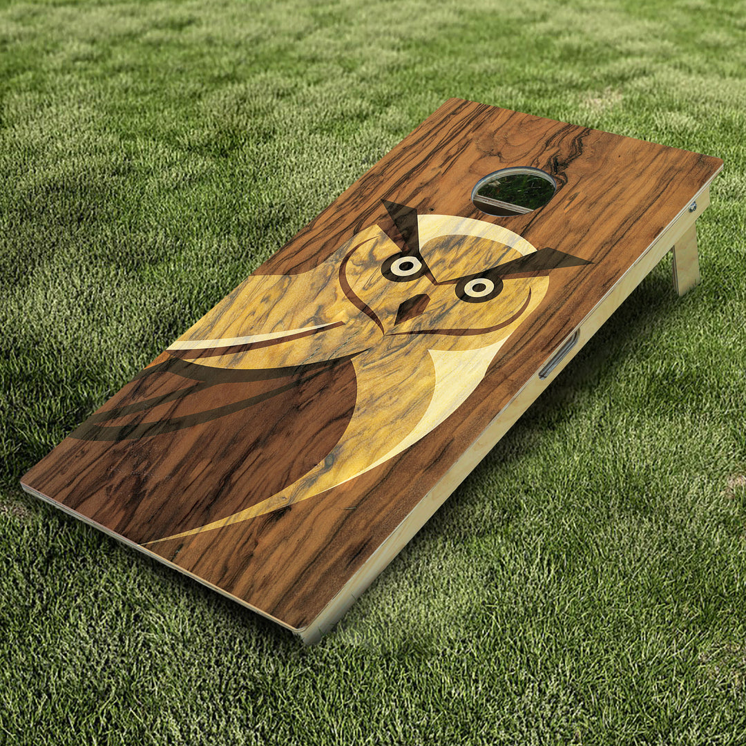 Owl Cornhole Boards