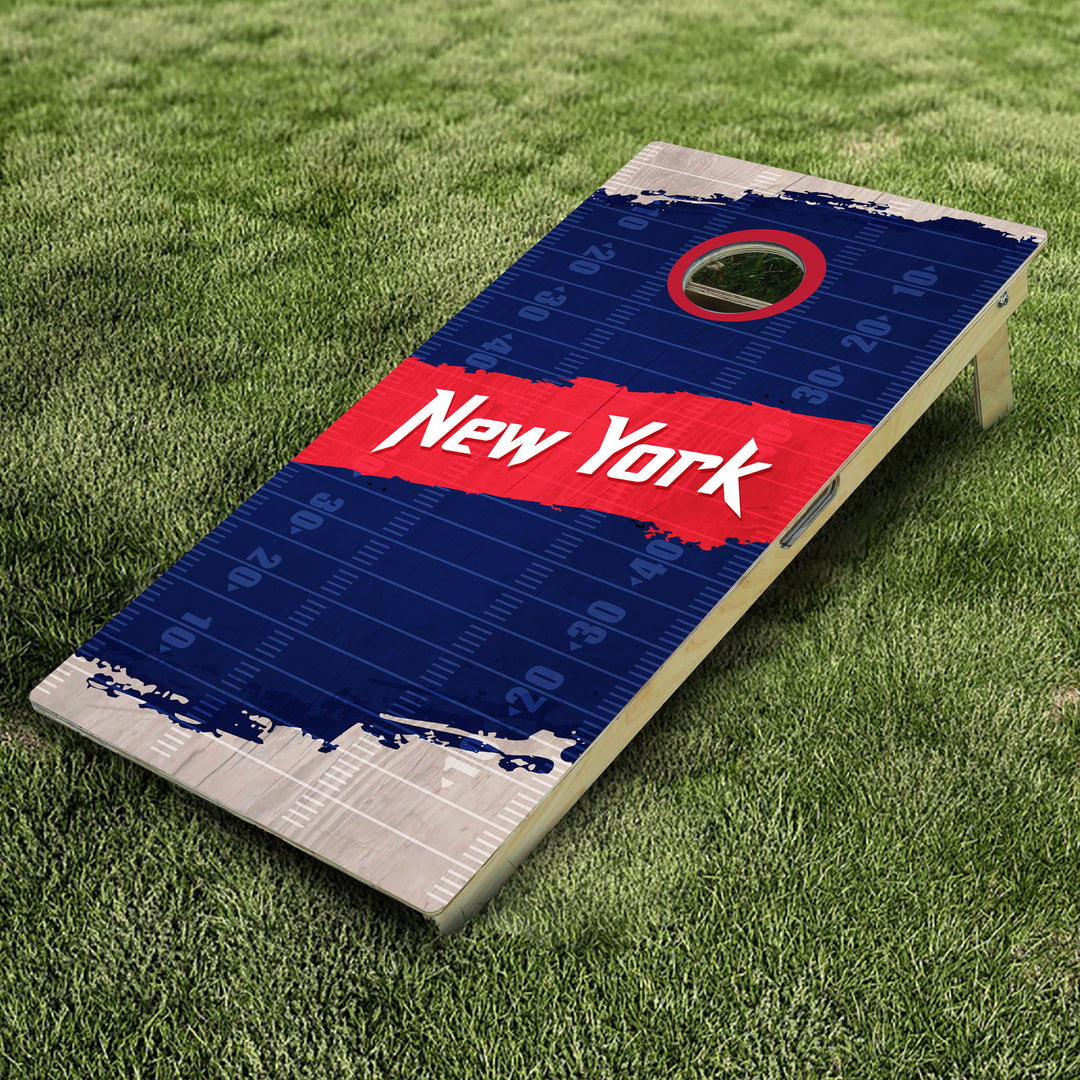 New York Giants Cornhole Boards