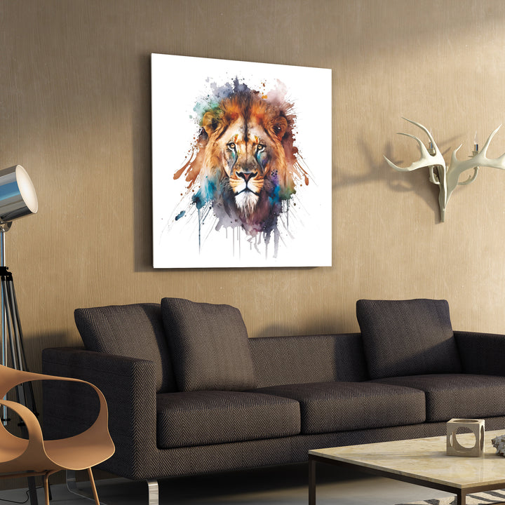 Lion Wall Art Painting