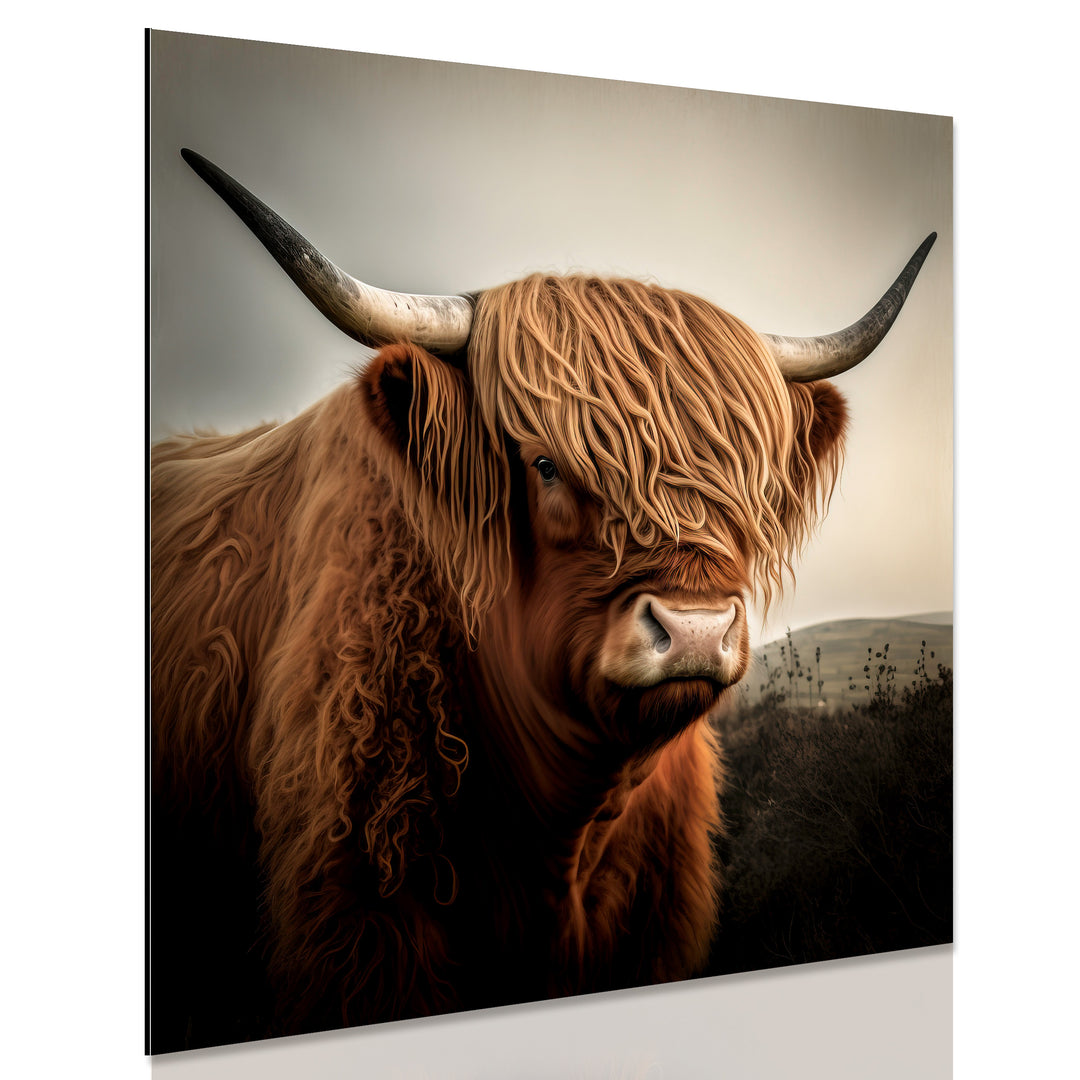 Highland Cow Wall Art 2