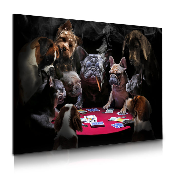 Dogs Playing Poker Wall Art 3