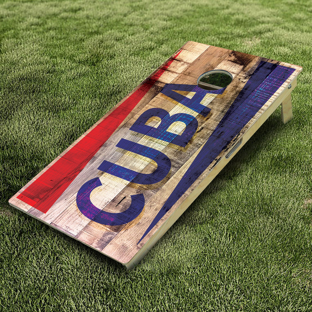 Cuba 2 Cornhole Boards