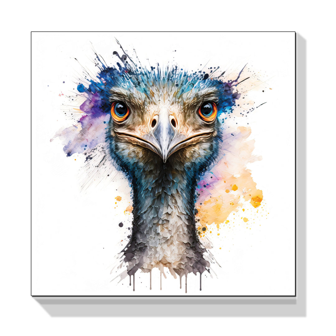 Ostrich Wall Art Painting