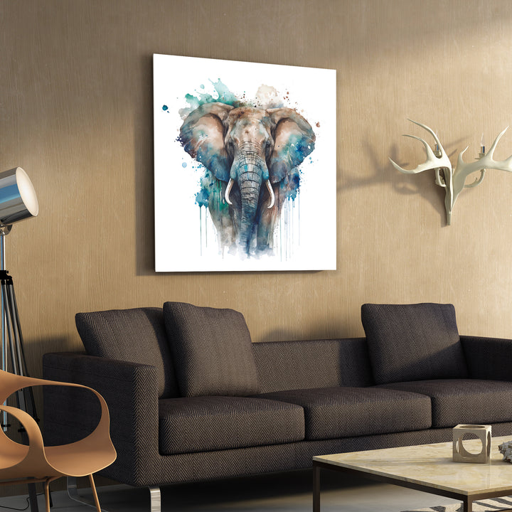 Elephant Wall Art Painting