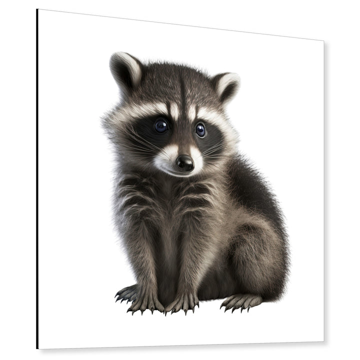 Baby Raccoon Wall Art 2