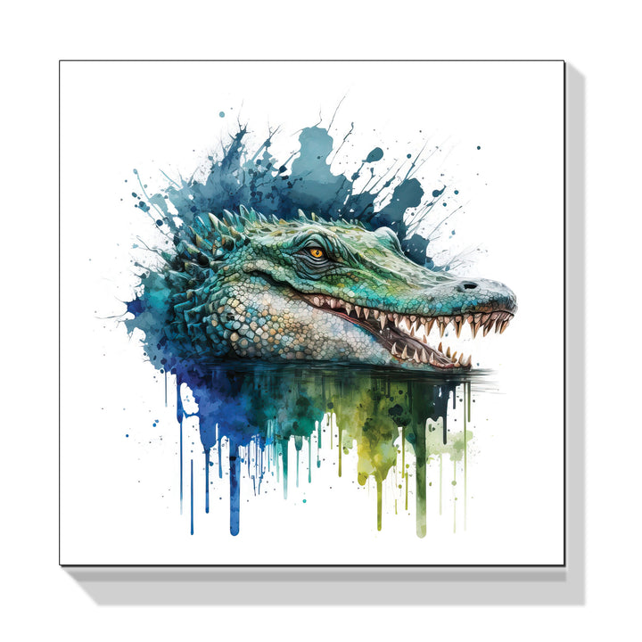 Crocodile Wall Art Painting