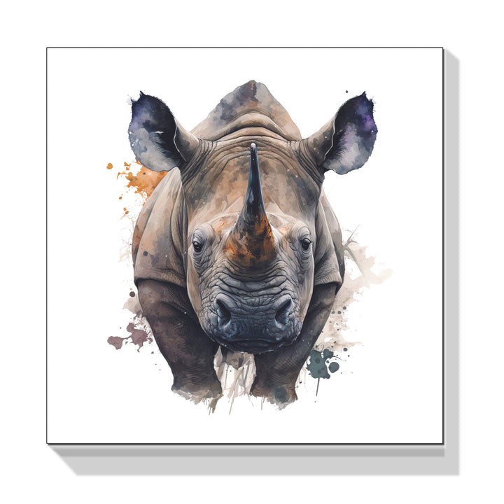 Rhino Wall Art Painting