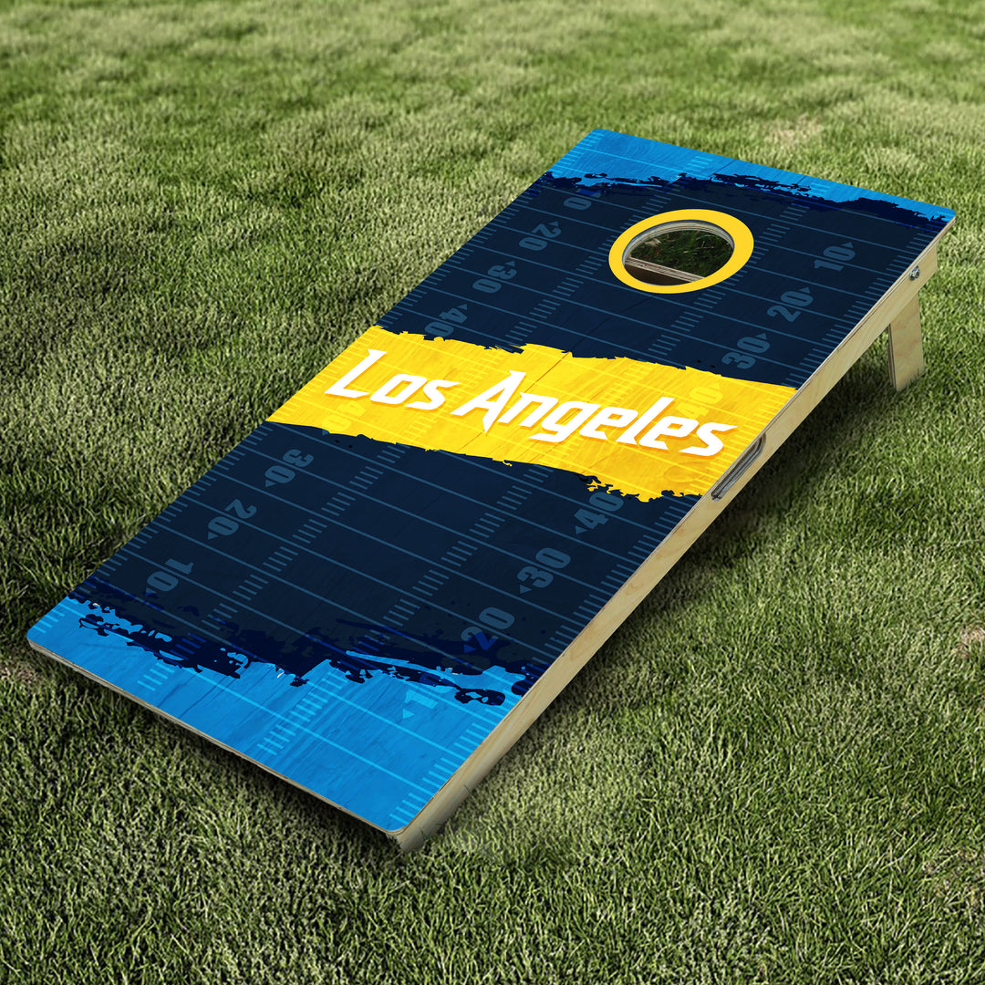 Los Angeles Chargers Cornhole Boards