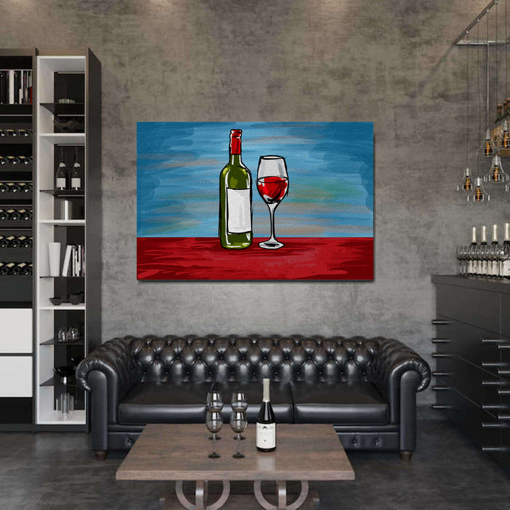 Wine Painting Wall Art