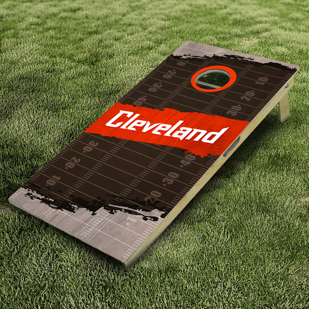 Cleveland Browns Cornhole Boards